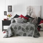 Terika Grey Queen Size Bedspread by Bianca